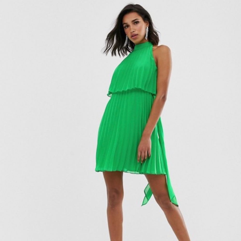 High neck Cocktail dress